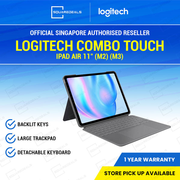 【美品】Logicool Combo Touch iPad Air11 (M2) Logitech Combo Touch iPad Air 11-inch (M2 & M3), iPad Air