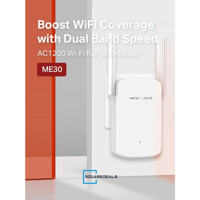 Mercusys ME30 AC1200 Wi-Fi Range Extender