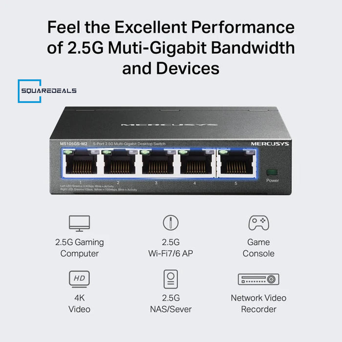 Mercusys MS105GS-M2 / MS108GS-M2
