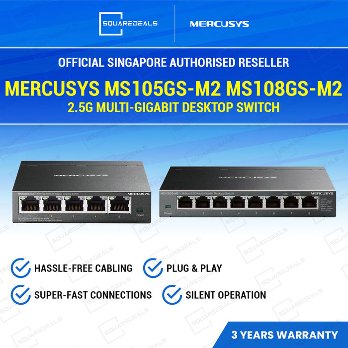 Mercusys MS105GS-M2 / MS108GS-M2