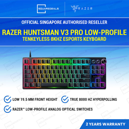 Razer Huntsman V3 Pro Low-profile Tenkeyless 8KHz