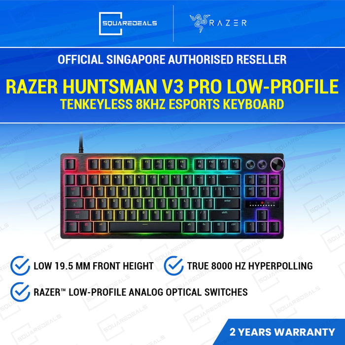 Razer Huntsman V3 Pro Low-profile Tenkeyless 8KHz