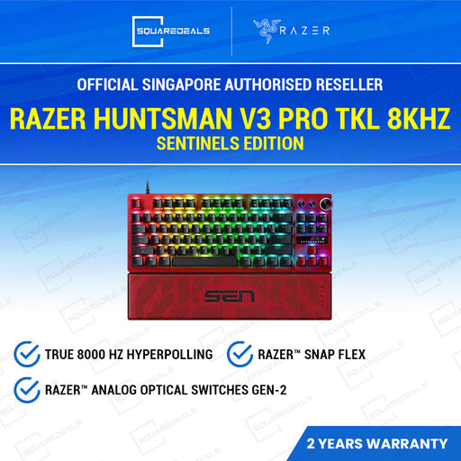 Razer Huntsman V3 Pro Tenkeyless 8KHz Sentinels Edition
