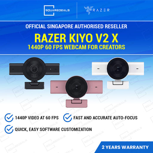 Razer Kiyo V2 X 1440p 60 FPS