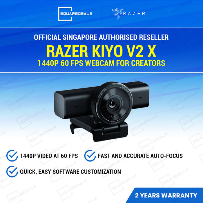 Razer Kiyo V2 X 1440p 60 FPS