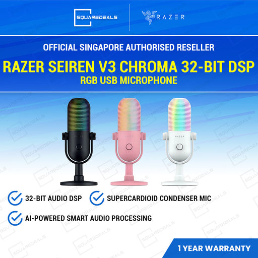 Razer Seiren V3 Chroma 32 Bit DSP