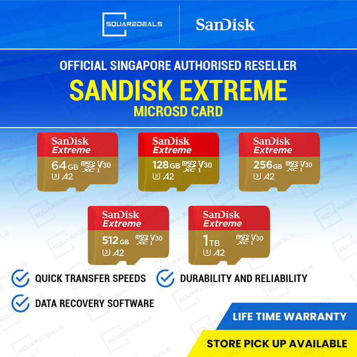SanDisk Extreme microSD Card
