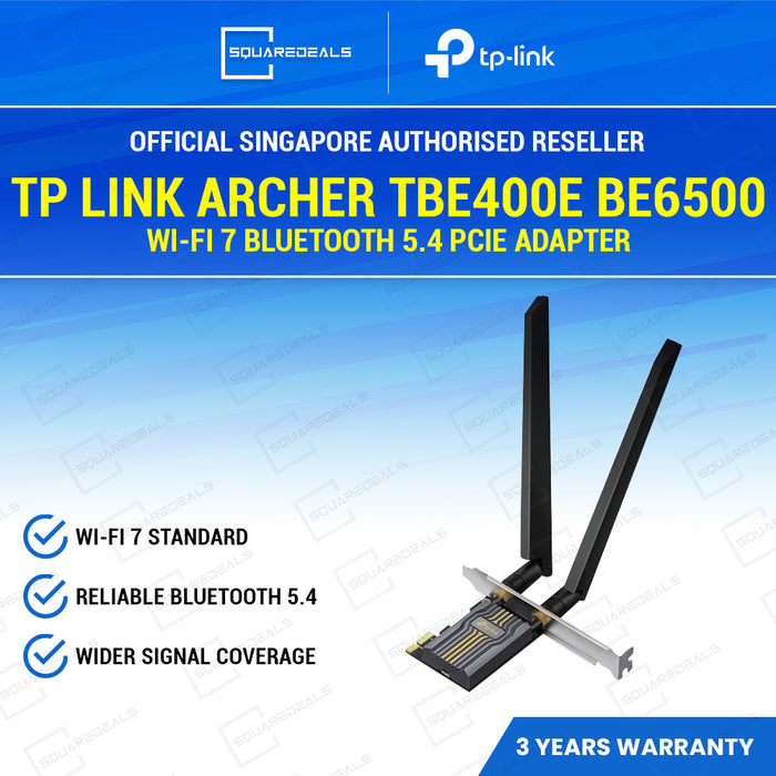 TP Link Archer TBE400E BE6500
