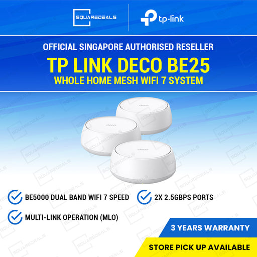 TP Link Deco BE25 BE5000 Whole Home Mesh
