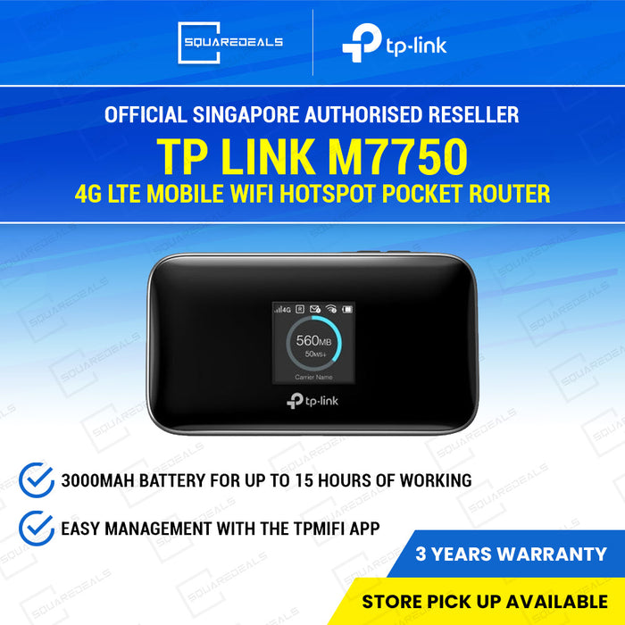 TP Link M7750 LTE Advanced Mobile Wi-Fi