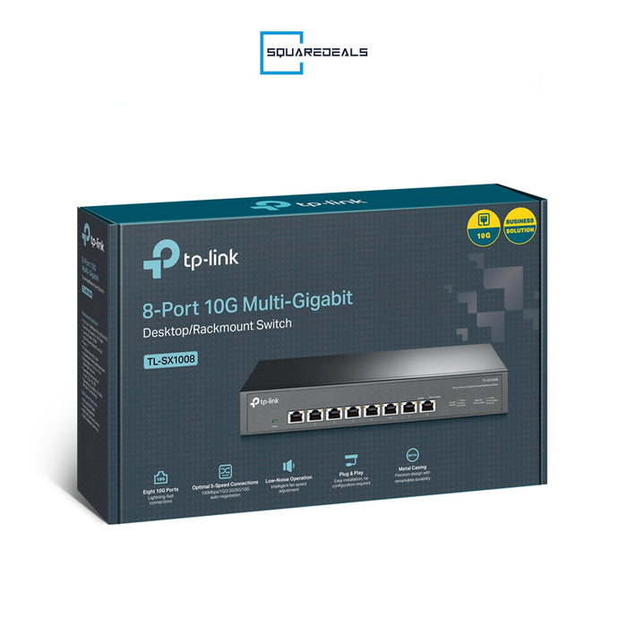 TP Link TL-SX1008 8-Port 10G Desktop/Rackmount Switch