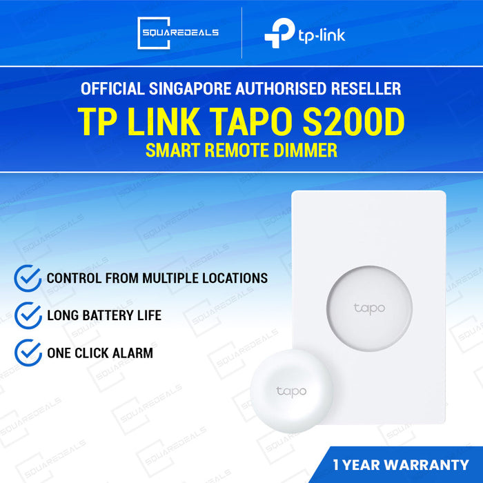 TP Link Tapo Smart Remote Dimmer Switch S200D