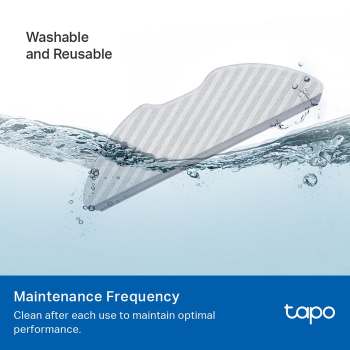 TP Link Tapo RVA300 Robot Vacuum Washable Mop Cloth