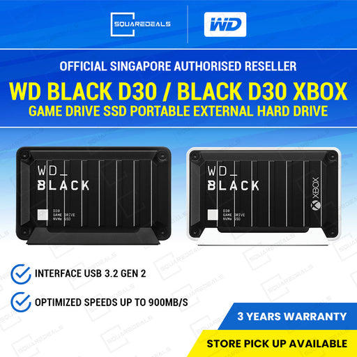Western Digital WD Black D30 and D30 Xbox