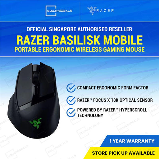 Razer Basilisk Mobile Wireless Gaming Mouse