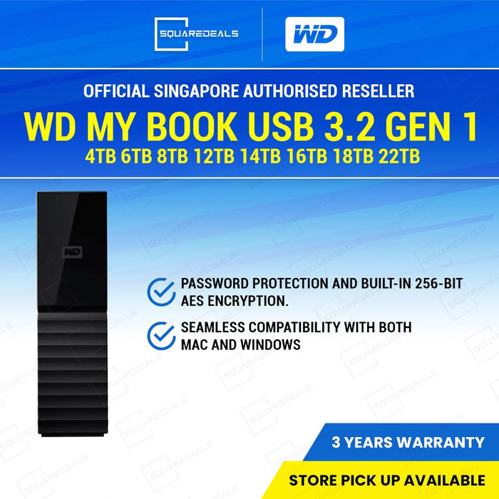 Western Digital My Book Desktop External Drive