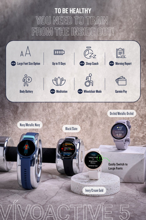 Garmin Vivoactive 5 GPS Smartwatch 42mm