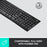 Logitech K270 Full Size Wireless Keyboard for Windows 2.4 GHz