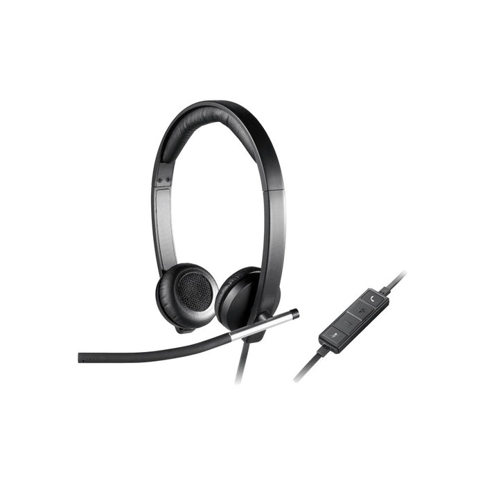 Logitech H650e USB Stereo Stylish Headset with Noise Canelling Microphone