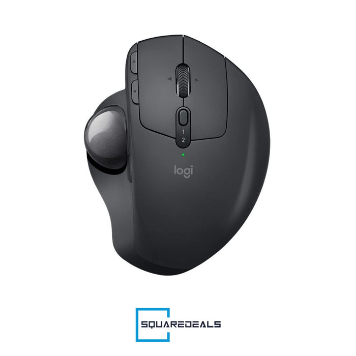 Logitech MX Ergo Wireless Trackball Mouse Ergonomic Design Rechargeable