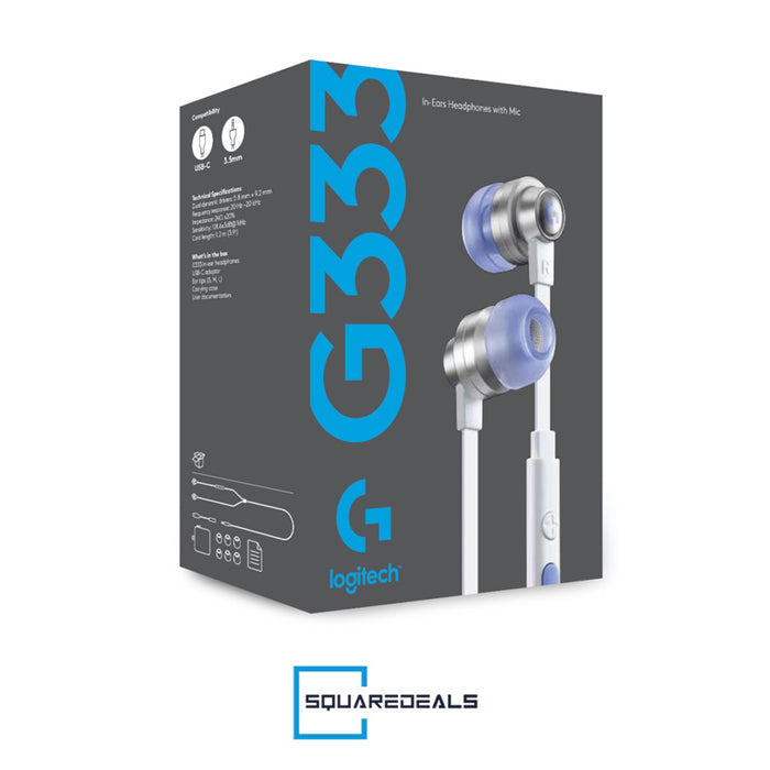 Logitech G333 Gaming Earphones