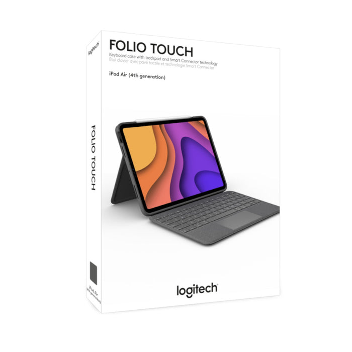 Logitech Folio Touch Backlit Keyboard Case Trackpad iPad Air 10.9 4th 5th Gen