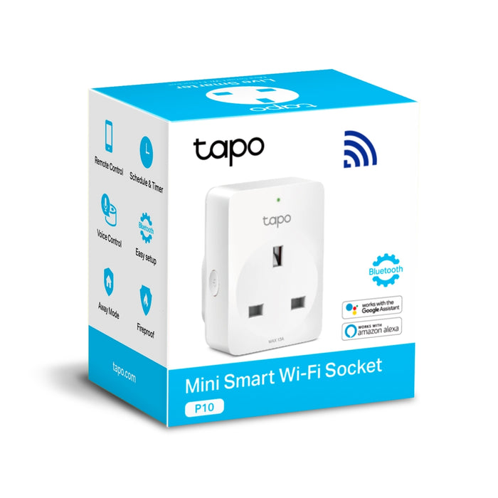 TP Link Tapo P100 Mini Smart Plug WiFi Socket Voice Control All Pack