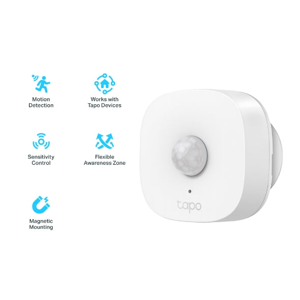 TP Link Tapo T100 Smart Motion Sensor Wide Range Detection TPLink