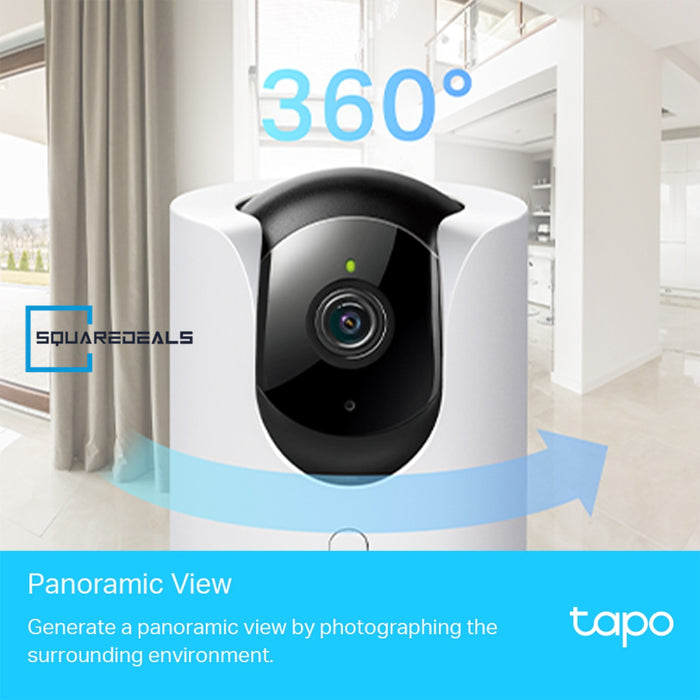 TP Link Tapo C225 Pan Tilt AI Home Security WiFi Camera Two Way Audio TPLink