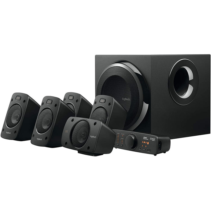Logitech Z906 5.1 THX Surround Sound Speaker Dolby And DTS Digital Certified