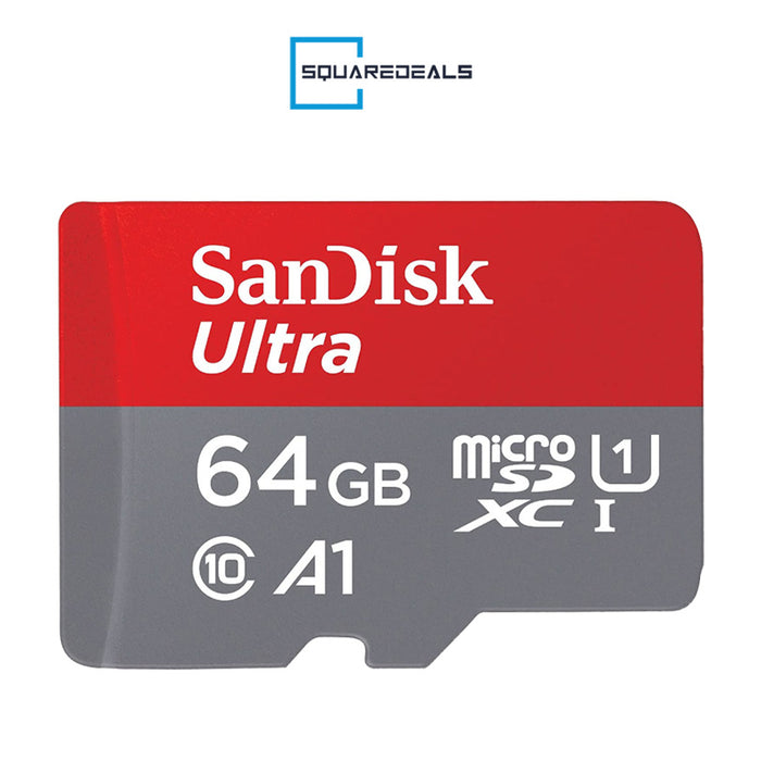 SanDisk Ultra 64GB 128GB 256GB 512GB MicroSDXC UHS-I A1 Memory Card