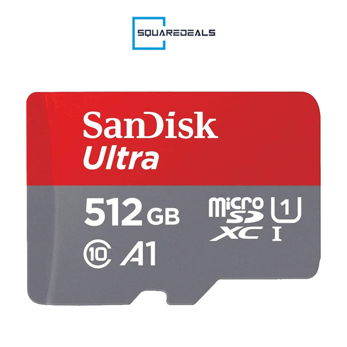 SanDisk Ultra 64GB 128GB 256GB 512GB MicroSDXC UHS-I A1 Memory Card