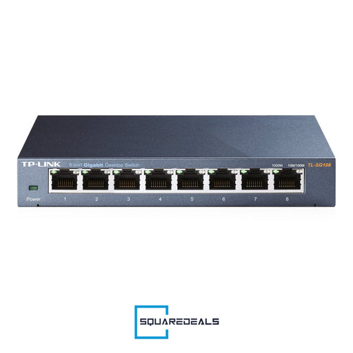 TP Link TL-SG108 8 Port Gigabit Ethernet Splitter Network Switch TPLink