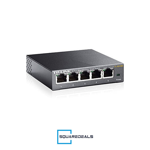 TP LINK TL-SG105E 5 Port VLAN Plug-And-Play Gigabit Easy Smart Switch TPLink