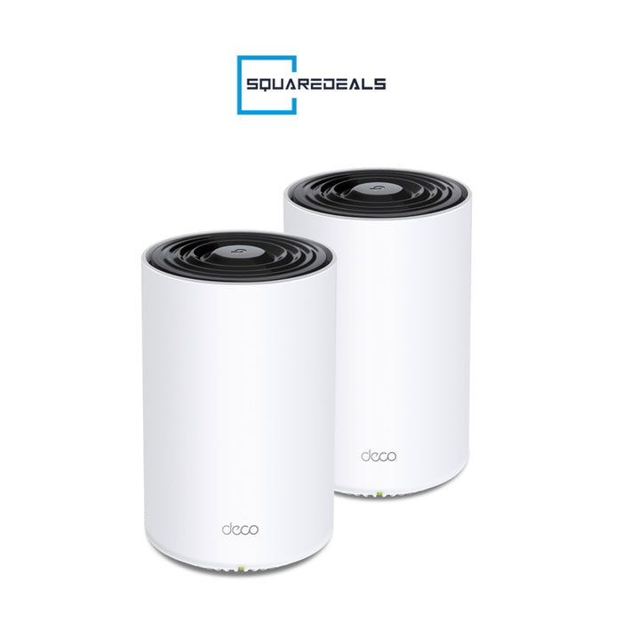 TP Link Deco X68 AX3600 Whole Home Mesh WiFi 6 System Tri-Band 2 Pack TPLink