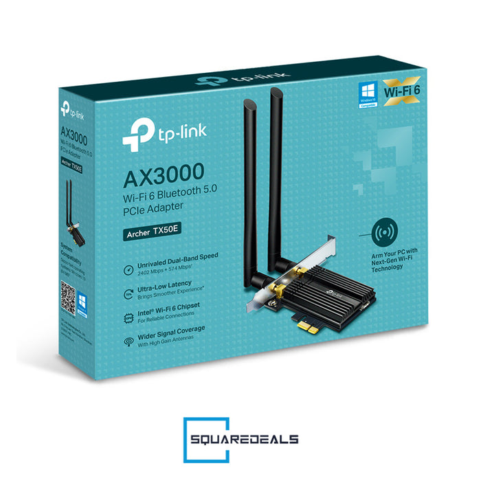 TP Link Archer TX50E AX3000 TX55E AX3000 Dual Band WiFi 6