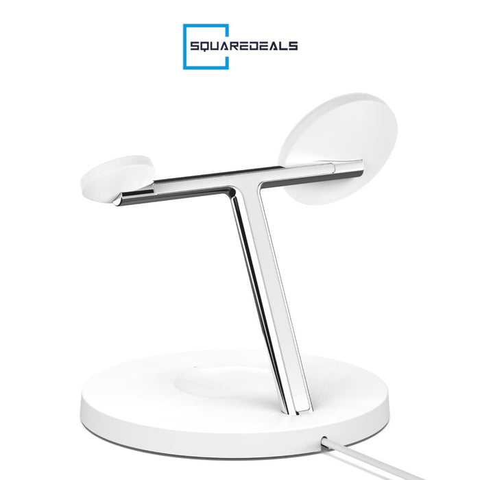 Belkin Boost Charge Pro 3 in 1 Wireless Charging Stand with MagSafe 15W