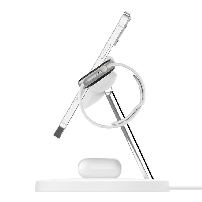 Belkin Boost Charge Pro 3 in 1 Wireless Charging Stand with MagSafe 15W