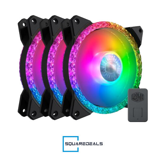 Cooler Master Masterfan MF120 ARGB Prismatic 3 In 1 Crystal CPU Cooling Fan