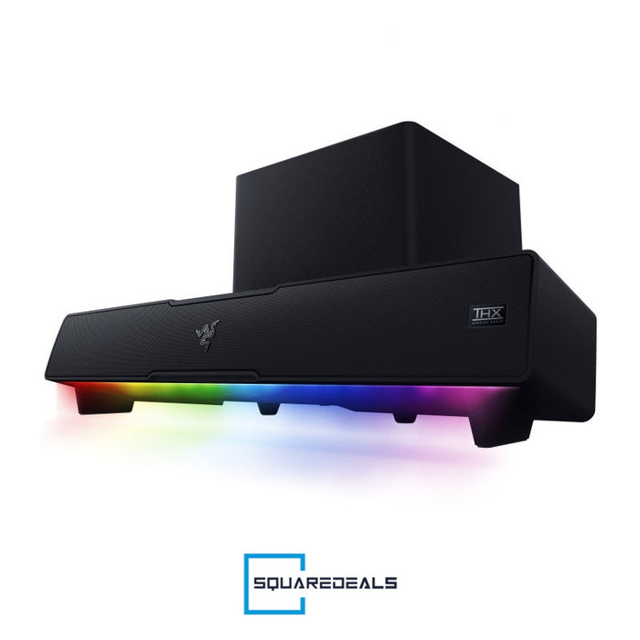 Razer Leviathan V2 PC Gaming Soundbar With Subwoofer THX® Spatial Audio