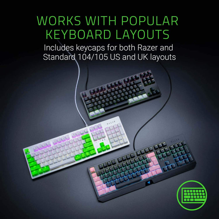 Razer PBT Keycap Upgrade Set For Mechanical And Optical Keyboard All Colours