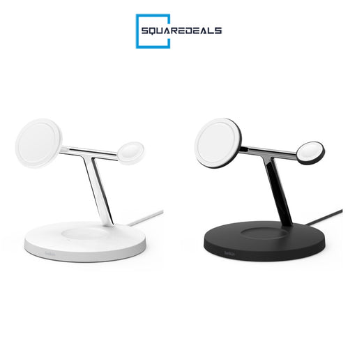 Belkin BOOST↑CHARGE PRO 3-in-1 Wireless Charging Stand with MagSafe
