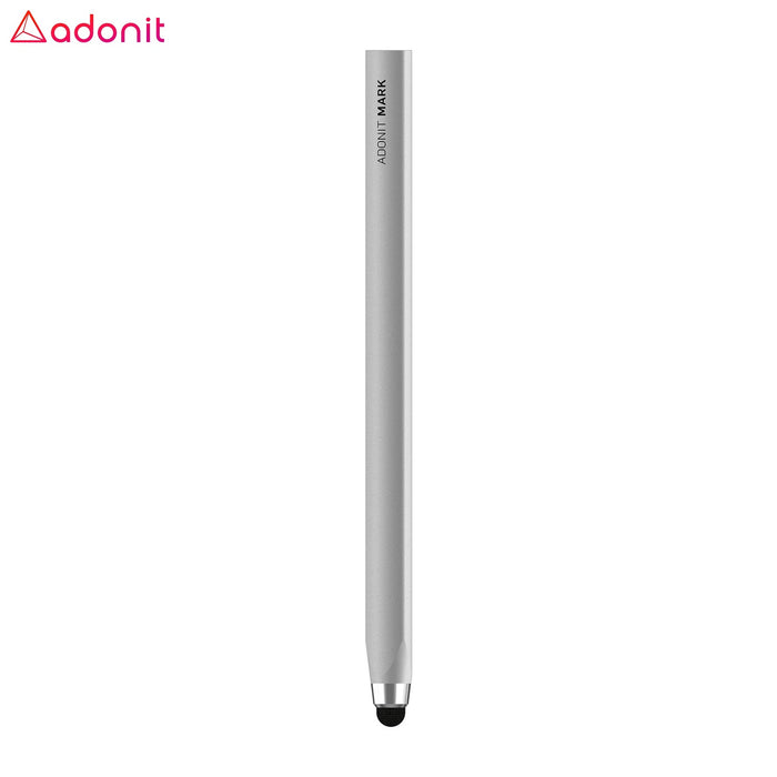 Adonit Mark Precision Durable Mesh Tip Stylus for iPad iOS Android Silver