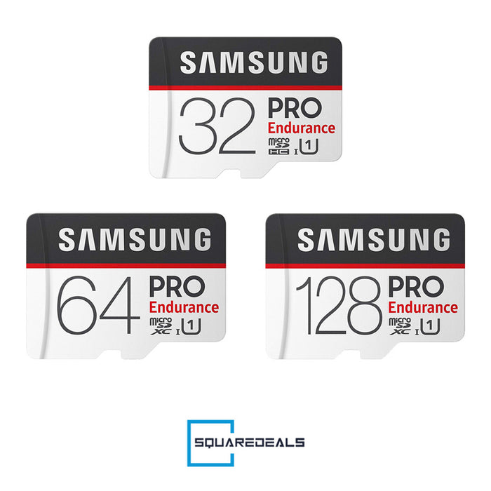 SAMSUNG PRO Endurance 32GB 64GB 128GB microSD microSDHC microSDXC + Adapter Class 10