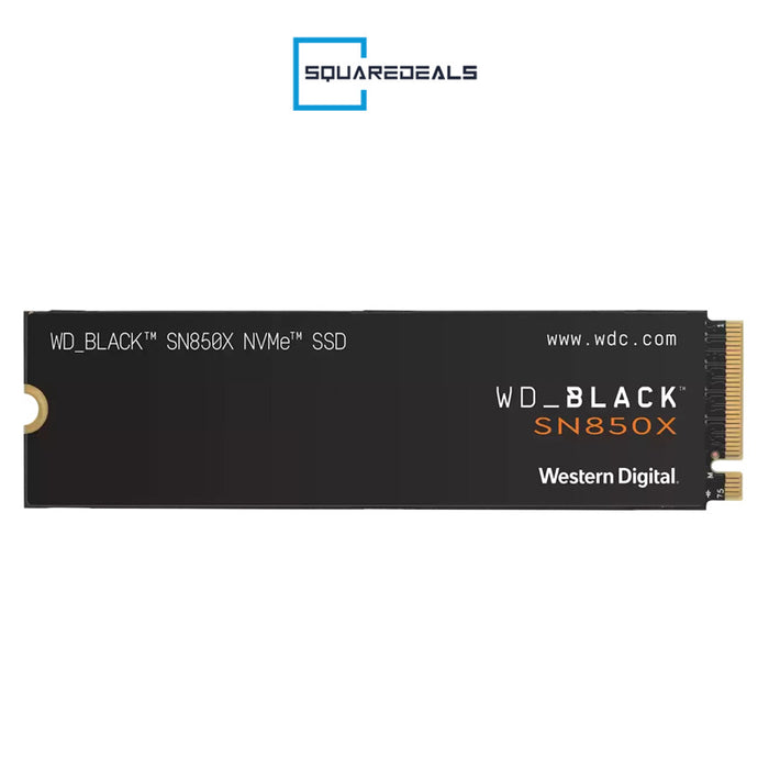 Western Digital Black SN850X 500GB 1TB 2TB NVMe SSD with Heatsink PCIe Gen4 WD